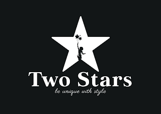 TWO STARS BE UNIQUE WITH STYLE logo