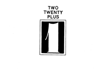 TWO TWENTY PLUS I logo
