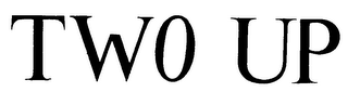 TWO UP logo