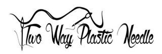 TWO WAY PLASTIC NEEDLE logo