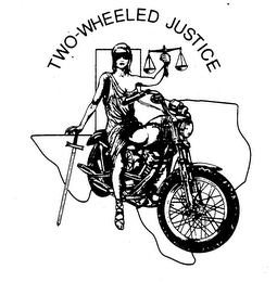 TWO-WHEELED JUSTICE logo