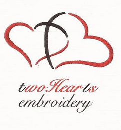 TWOHEARTS EMBROIDERY logo