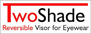 TWOSHADE REVERSIBLE VISOR FOR EYEWEAR logo