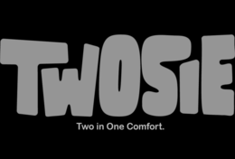 TWOSIE TWO IN ONE COMFORT. logo