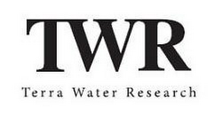 TWR TERRA WATER RESEARCH logo