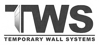 TWS TEMPORARY WALL SYSTEMS logo