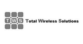 TWS TOTAL WIRELESS SOLUTIONS logo