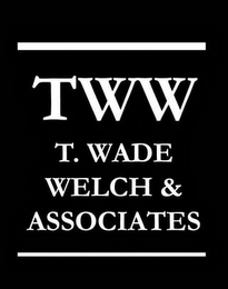 TWW T. WADE WELCH & ASSOCIATES logo