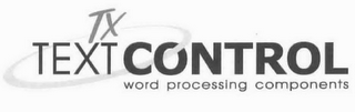 TX TEXT CONTROL WORD PROCESSING COMPONENTS logo