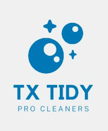 TX TIDY PRO CLEANERS logo