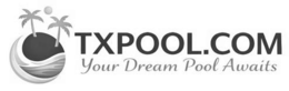 TXPOOL.COM YOUR DREAM POOL AWAITS logo