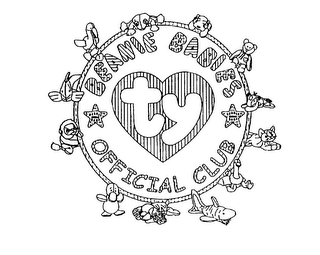 TY BEANIE BABIES OFFICIAL CLUB logo