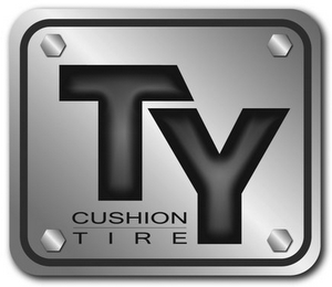 TY CUSHION TIRE logo