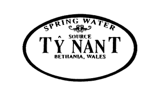TY NANT SPRING WATER SOURCE BETHANIA, WALES logo