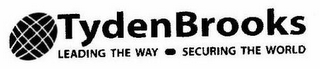 TYDENBROOKS LEADING THE WAY SECURING THE WORLD logo