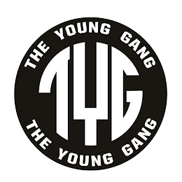 TYG THE YOUNG GANG THE YOUNG GANG logo
