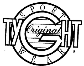 TYGHT ORIGINAL SPORT WEAR logo