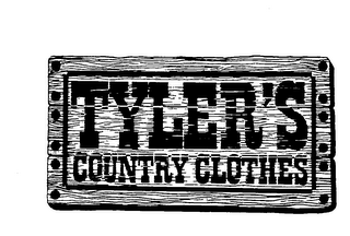TYLER'S COUNTRY CLOTHES logo