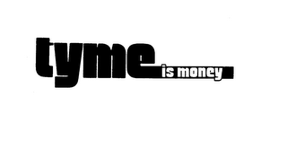 TYME IS MONEY logo