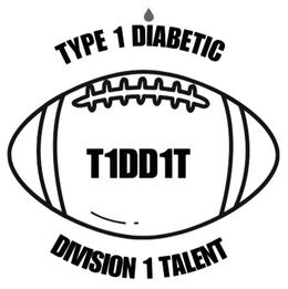 TYPE 1 DIABETIC T1DD1T DIVISION 1 TALENT logo