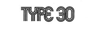 TYPE 30 logo
