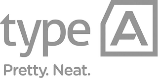 TYPE A PRETTY. NEAT. logo