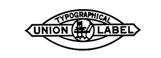 TYPOGRAPHICAL UNION LABEL logo