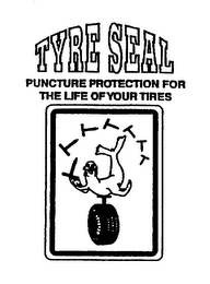 TYRE SEAL PUNCTURE PROTECTION FOR THE LIFE OF YOUR TIRES logo