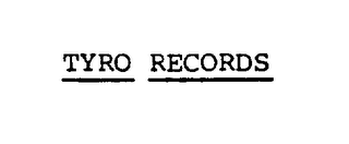 TYRO RECORDS logo