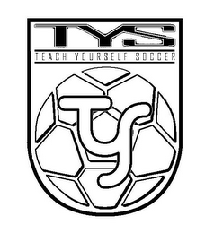 TYS TEACH YOURSELF SOCCER logo