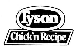 TYSON CHICK'N RECIPE logo
