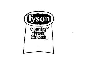 TYSON COUNTRY FRESH CHICKEN logo