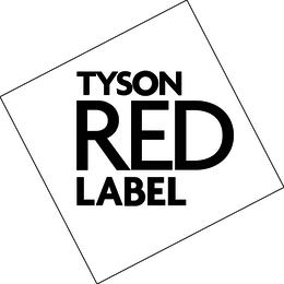 TYSON RED LABEL logo