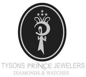 TYSONS PRINCE JEWELERS DIAMONDS & WATCHES logo