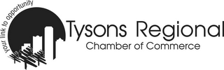 TYSONS REGIONAL CHAMBER OF COMMERCE YOUR LINK TO OPPORTUNITY logo