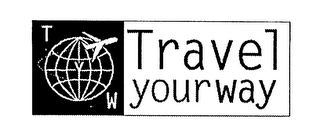 TYW TRAVEL YOURWAY logo