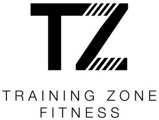 TZ TRAINING ZONE FITNESS logo