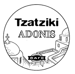 TZATZIKI ADONIS ATE logo