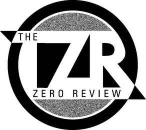TZR THE ZERO REVIEW logo