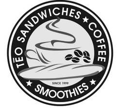TÈO SANDWICHES COFFEE SMOOTHIES SINCE 1999 logo
