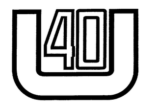 U 40 logo