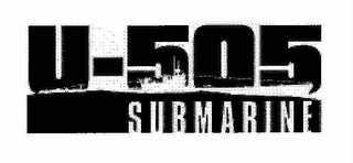 U-505 SUBMARINE logo