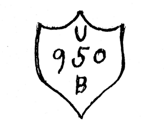 U 950 B logo