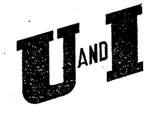 U AND I logo