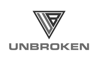 U B UNBROKEN logo