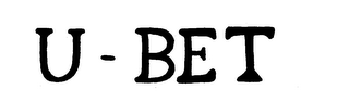 U - BET logo