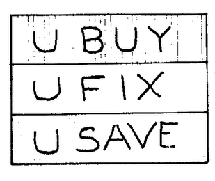 U BUY U FIX U SAVE logo