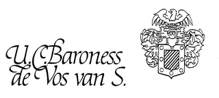 U. C. BARONESS DE VOS VAN S. logo