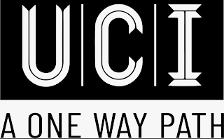 U C I  A ONE WAY PATH logo