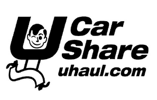U CAR SHARE UHAUL.COM logo